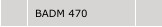 BADM 470